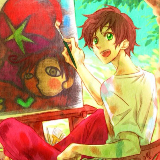 Italian hetalian xD 
Spamano in the heart *3*