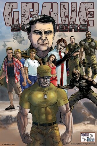 What do you get when the US military is pushed to the limit, and barely trained men and women die way too young? You get... Grave Soldiers, a four-part comic