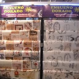 libreria artistica , fabricacion de sellos decorativos y laminas para sublimacion y decoupage  en a4, y por metro