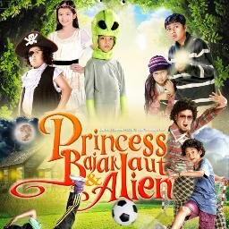 Princess, Bajak Laut & Alien. Reuni 4 sutradara (@alfaniwiryawan, @upirocks, Rizal Mantovani, & @ekokristianto) di film omnibus anak pertama. 9 Jan 2014!