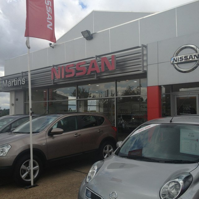 Martins of Winchester are a family run Nissan dealership specialising in new and used sales, service, parts and MOT's.