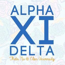 Theta Nu chapter of Alpha Xi Delta at Elon University. Sisterhood & service redefined.