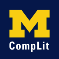 UMCompLit's profile picture. (This account is no longer being used/ Find us on Facebook and Instagram: @Umich.CompLit)