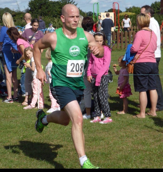 A very proud daddy to my beautiful little girl! Love f1, football and running!