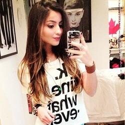 i love alexia and i will always support her ok? bye