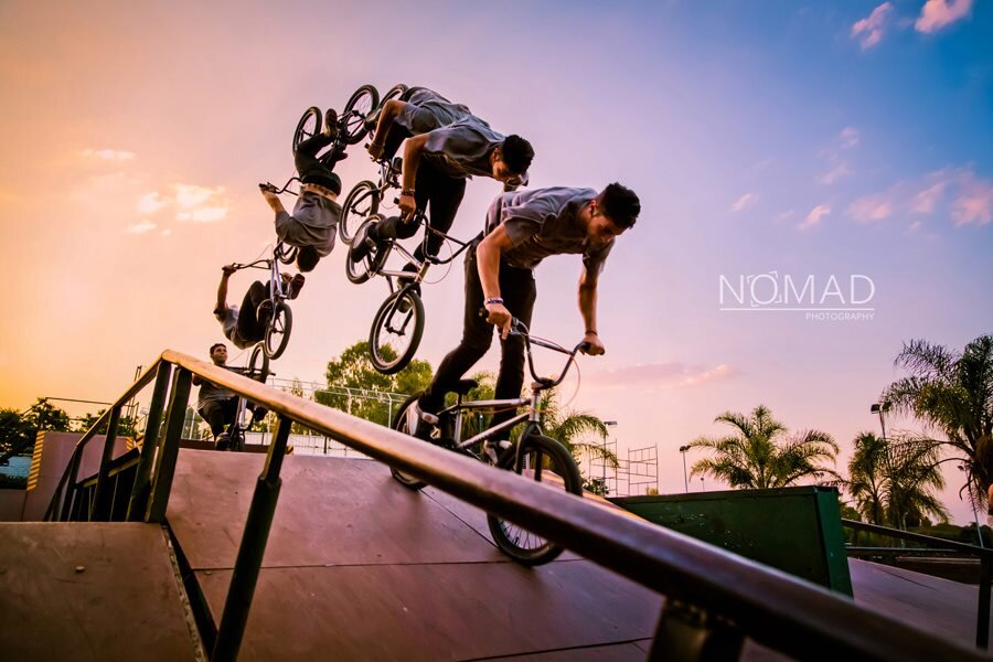 professional freestyle bmx rider!