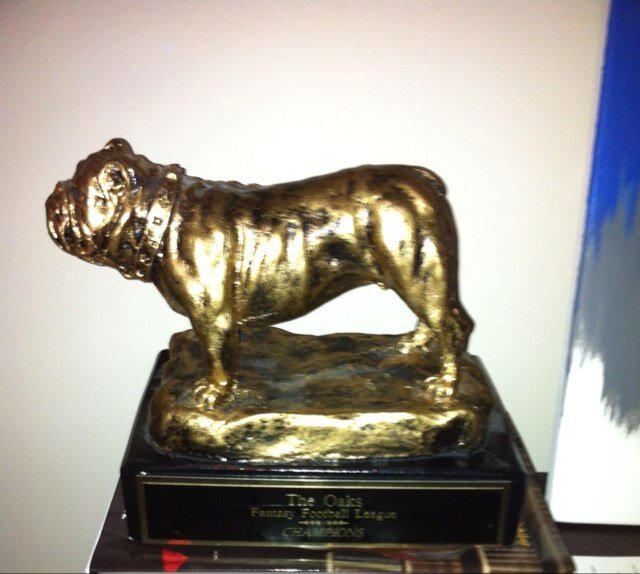 The Official Twitter of The Oaks Fantasy Football League. Definitely more important than our sister league, the NFL.