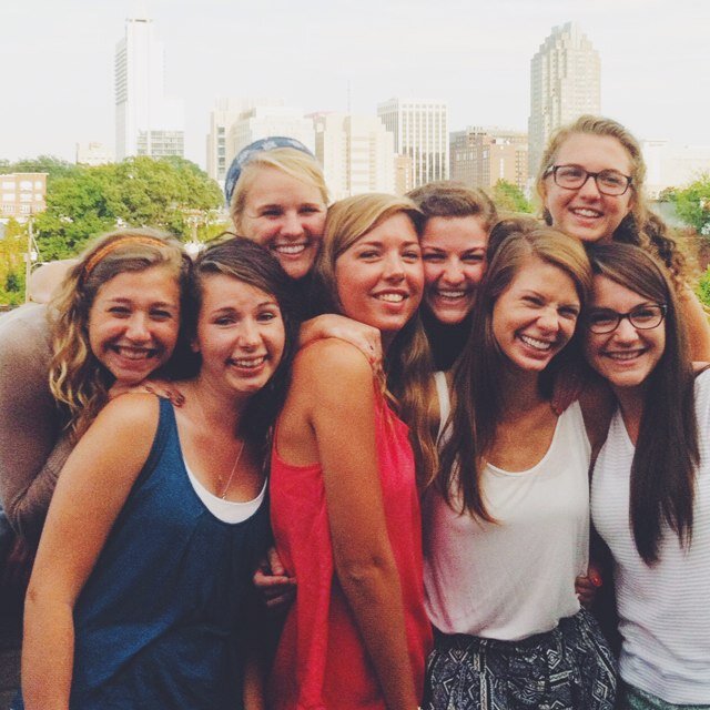 Abby Haley Danielle Beka Emory Becca Meredith Lea