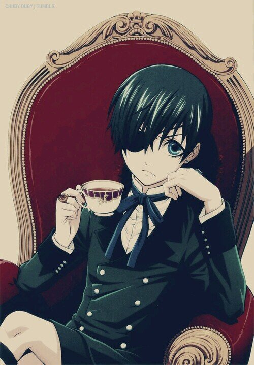 My name is Ciel Phantomhive. I made a contract with a demon, my butler Sebastian Michealis @1hellovahbutlah. He is to stay by my side until the very end.