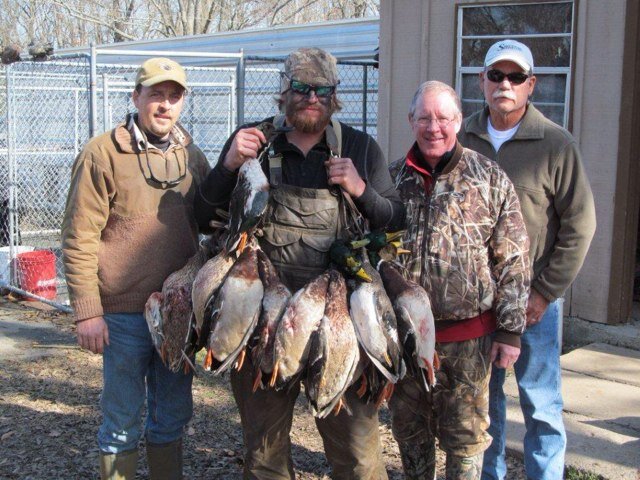 Fish and hunt ducks for a living!