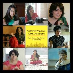 Roohi and Ziba. Filmmakers. Directors. Producers of Scattered Windows, Connected Doors - A film about 8 urban Indian women and their stories.