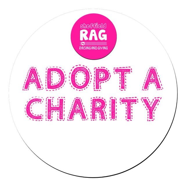 _AdoptaCharity's profile picture. The Adopt-a-Charity team helps clubs, societies & individuals to fundraise at the University of Sheffield! Our team is Kaye, Sophie and Rosy