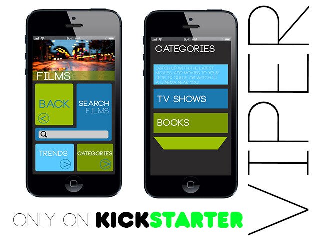 Viper, an app which has been launched onto 

kickstarter.http://t.co/p8tiUnDOI3