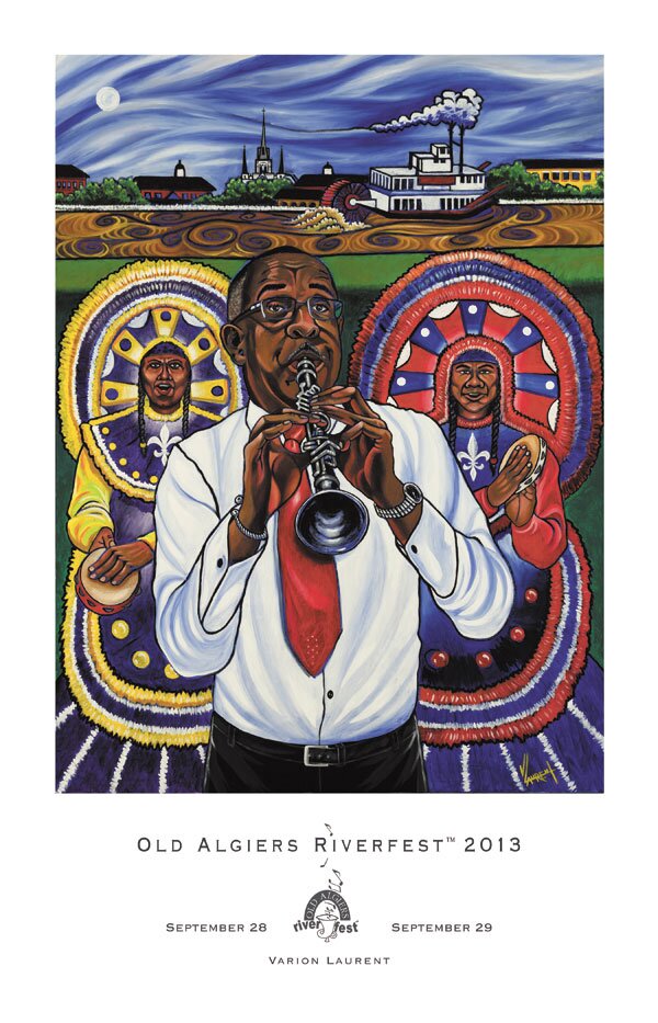 New Orleans free festival Sept. 28-29, 2013. Great jazz, food, art & more on the banks of the Mississippi River in Old Algiers.
