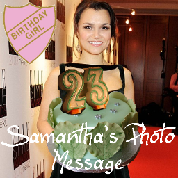Sophie, Imy and Anna are making a birthday project for Samantha Barks from her Sprouts! Send in to samphotoflash@gmail.com or we'll use your display picture!