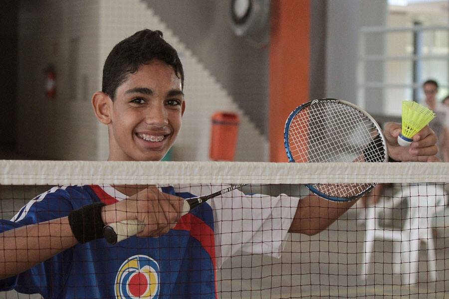 Sou Jogador de Badminton, 1° no ranking estadual...