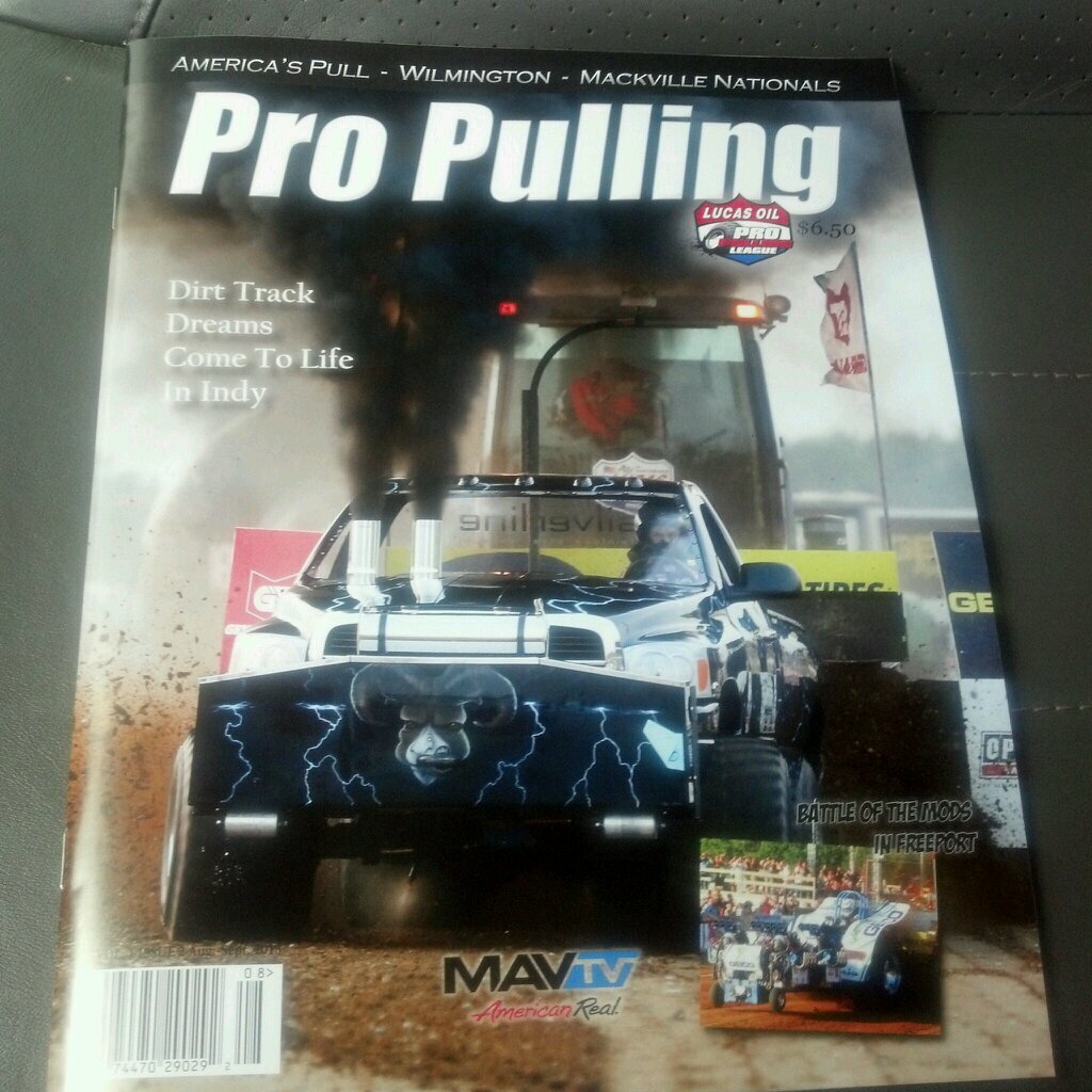 Editor of Pro Pulling Magazine, the official magazine of the Lucas Oil Pro Pulling League