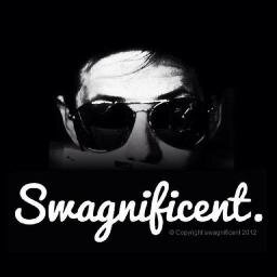 Overly magnificent, to such a degree that logic is no longer applicable, useful, or relevant... Swagnificent Clothing Company™ Now on sale at ASOS.