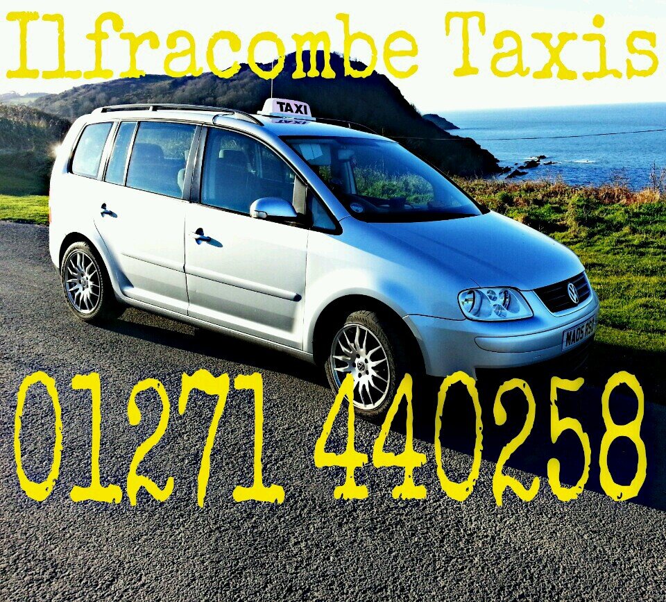 IlfracombeTaxi's profile picture. Friendly, reliable taxi service based in Ilfracombe North Devon. Call us for competitive prices and fantastic service. 01271 440258