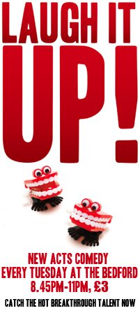 Comedy Wednesdays @TheBedfordPub in Balham, 77 Bedford Hill, SW12 9HD. For tickets go to https://t.co/o4Nr1XVwhK