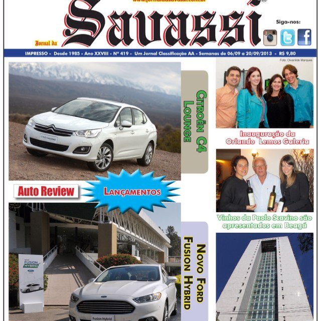 Twitter oficial do JORNAL DA SAVASSI. - 29 anos de sucesso! As melhores informações, IMPERDÍVEIS, DIARIAMENTE em nossos canais.