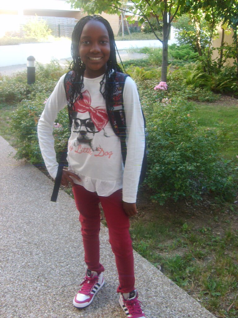 je suis une petite fille de 9ans