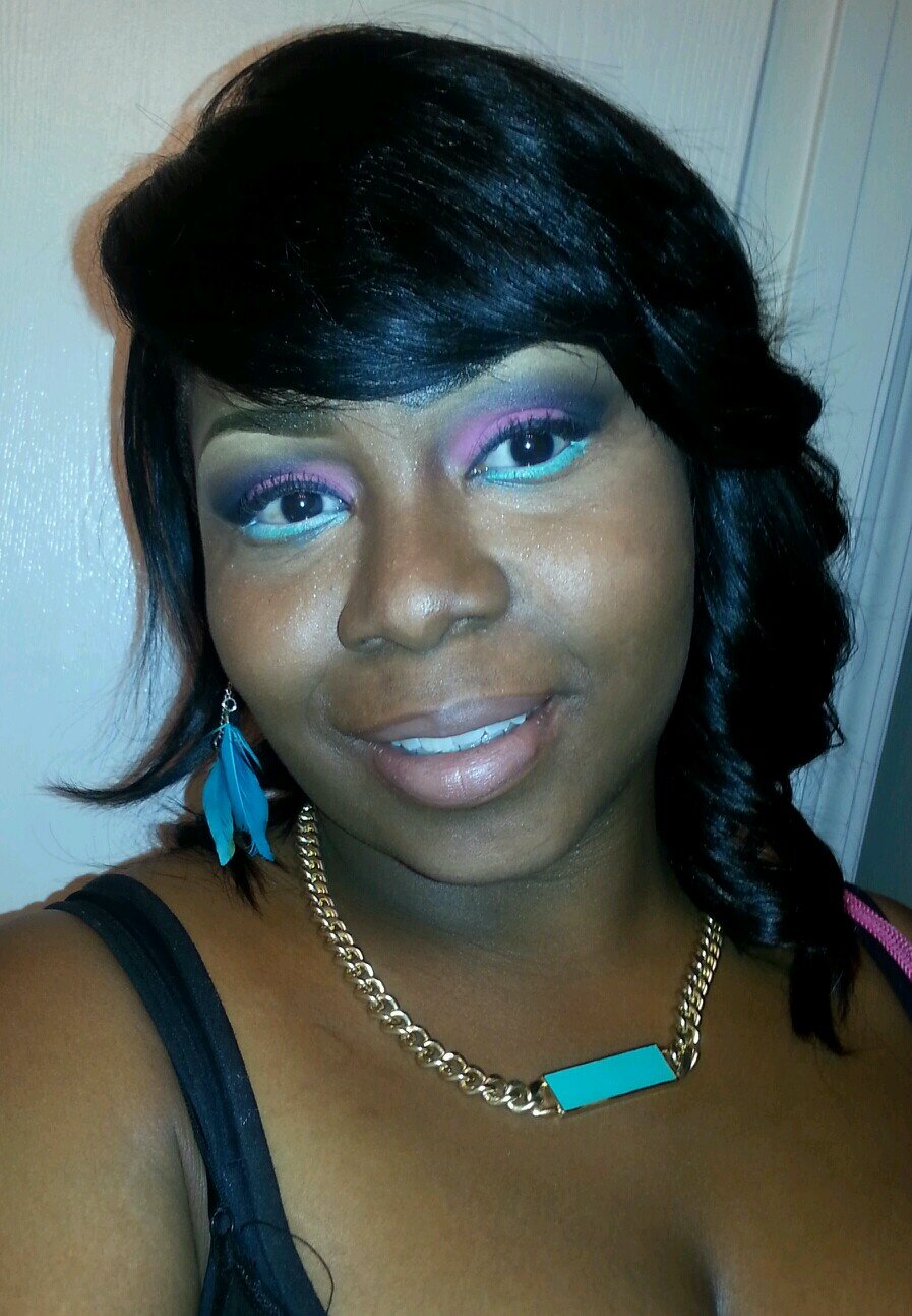 #mommyflow #StylesByShay #makeupmakeupmakeup #TeamPrettyGirl #TeamLeo fuck wit it #SweetGApeach