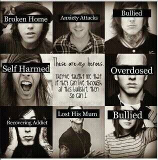 I love bands| I have problems|Musics my escape| RT | Talk |