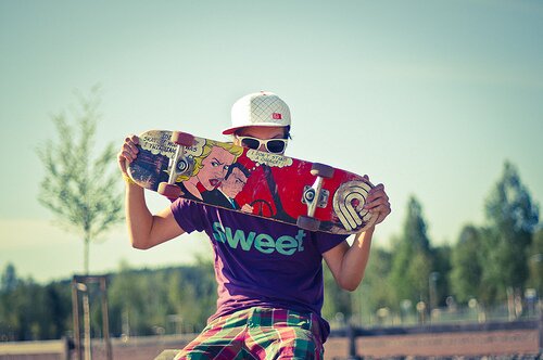 Living life to the full ...