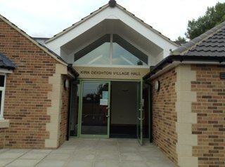 Kirk Deighton Village Hall. Enquiries about bookings can be made at : kdhallbookings@sky.com