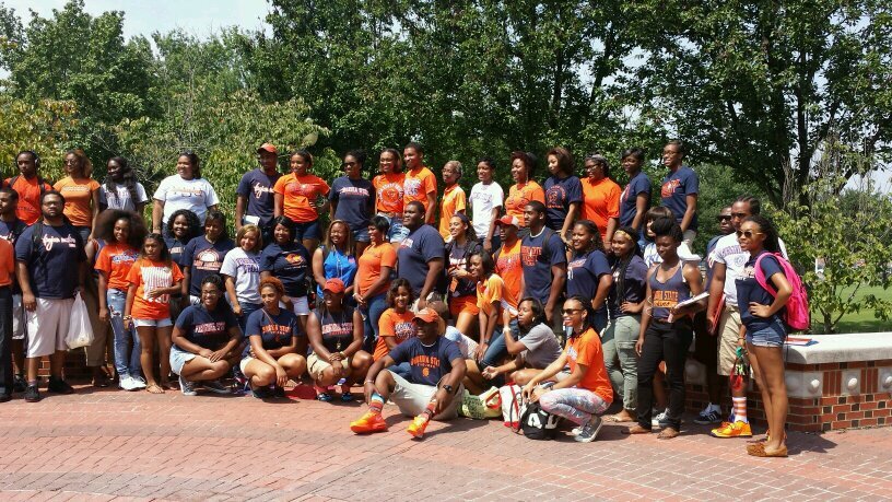 The livest crew at Virginia State University! ^_^