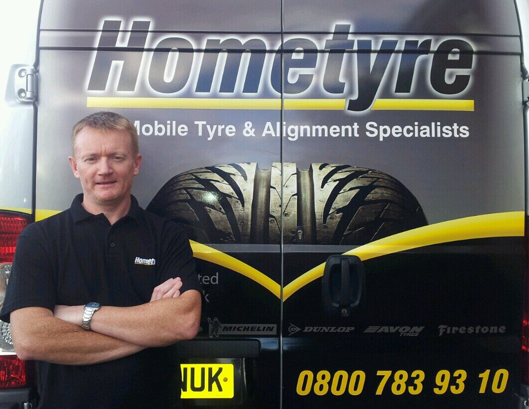 Mobile tyre fitting in teesside, car van caravan motorhome, i travel to you with my mobile fitting centre.