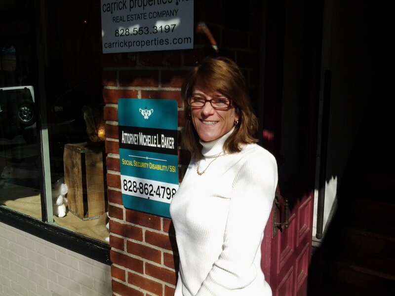 Michelle L. Baker is a Social Security Disability/SSI Attorney with over 16 years of experience. NO FEES UNTIL CASE WINS. Serving Western N.C. - (828)-862-4798
