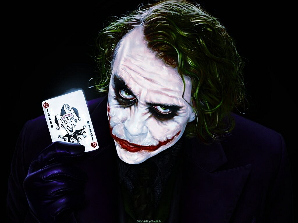 NOT the joker or heath ledger. *PARODY ACCOUNT* Tweeting for your enjoyment