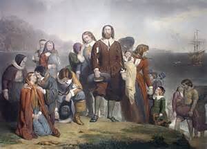 We are the English colonists in the Virginia territory. You could also call us the Separatists. We are trying to get the Mayflower Compact signed by King James.