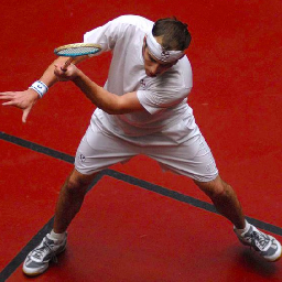 Professional rackets, real tennis and squash doubles player. Originally from Bermuda, now living in New York.