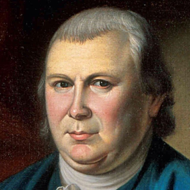Born in 1734. A congressman who specializes in finances and military.  Superintendent of Finance under the Articles of Confederation.