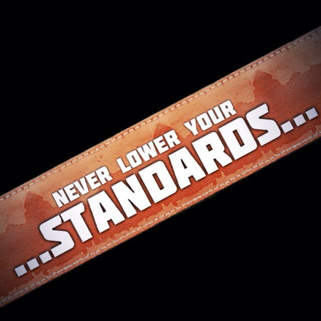 We should all have standards to live by!!!!

#OT = Original Tweets