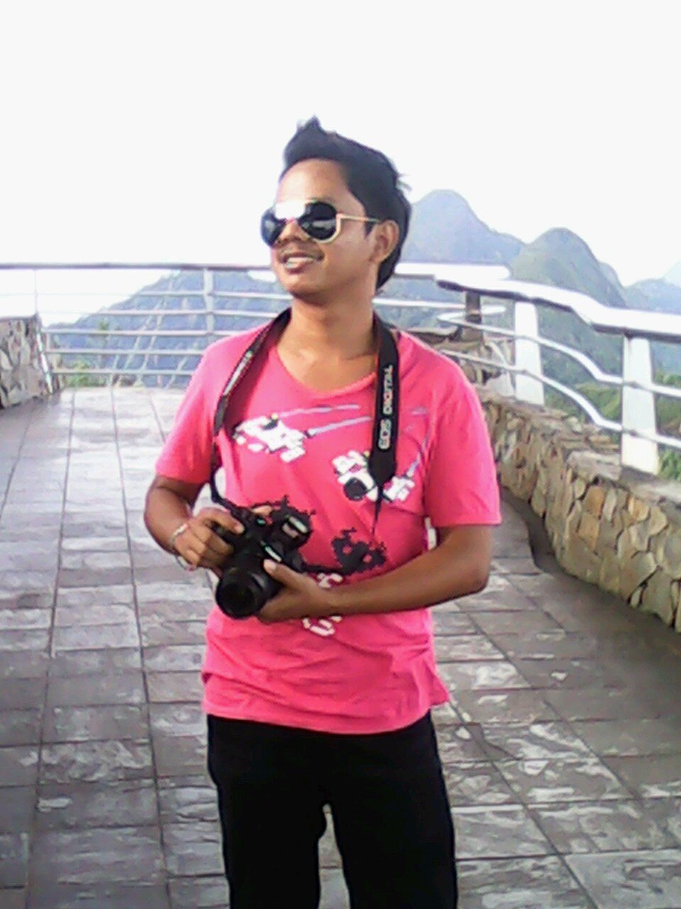 lari bidang...