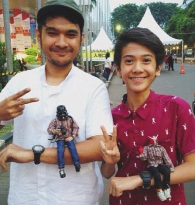 Cuma kembaran nya Justin Bieber yang di sayang sama keluarga @iqbaale