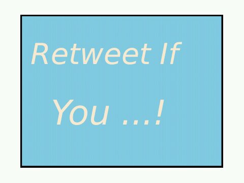 Let's know a little about you!