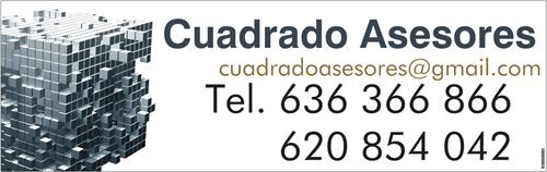 Cuadrado Asesores, Asesoria contable, laboral, fiscal y financiera. Telefono. 636 366 866/ 620 854 042