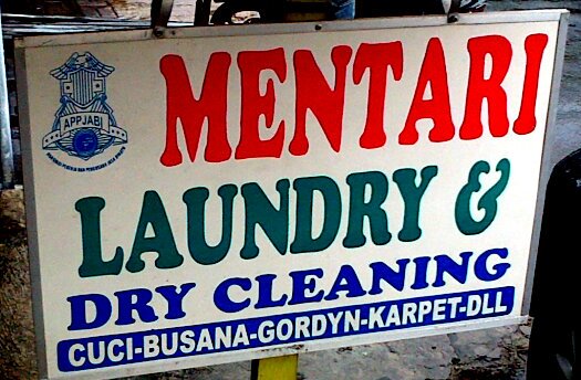 Mentari & Express Laundry Dry Cleaning. |  Menerima Laundry Kiloan & Satuan..    | (021) 73453668