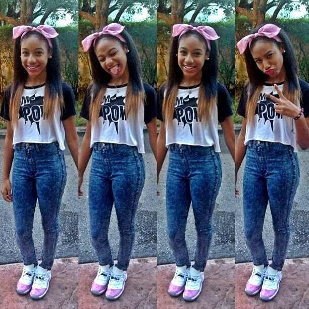 Nicole, 14   Singer and Model