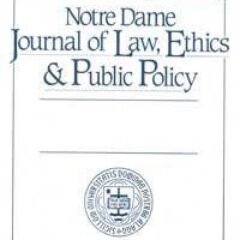 Notre Dame Journal of Law, Ethics & Public Policy