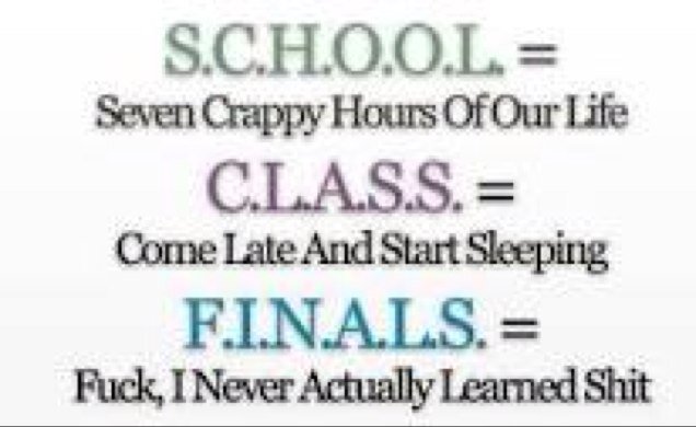 Follow for funny school posts!