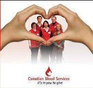 Southern Ontario account for Canadian Blood Services. We have 17,000 Volunteers in Canada who have donated over 200,000 hours to help save lives!