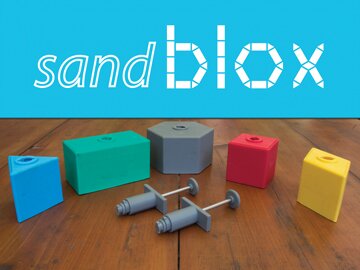 a brand new set of toys that reimagine what it means to play with sand