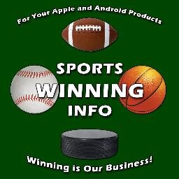 SPORTS WINNING INFIO is a FREE app on all your mobile devices. It has LIVE SCORES & ODDS & tons oi FREE WINNERS by our champion cappers. Download us FREE & win.