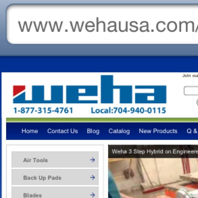 Weha USA -Weha is a German manufacturer and world distributor of #materialhandling, transport, #airtools, #vacuumlifters, and diamonds.